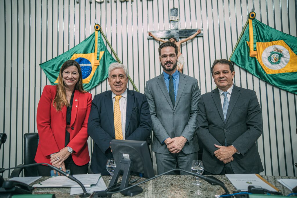 Lia Gomes, Jorge Rebelo, Guilherme Bismarck E Evandro Leitão