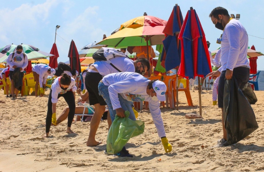Unimed Fortaleza promove neste sábado uma ação de limpeza na Praia do Futuro