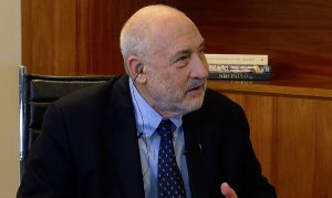 Nobel Em Economia Economista Joseph Stiglitz, Professor Da Universidade De Columbia, Nos Estados Unidos