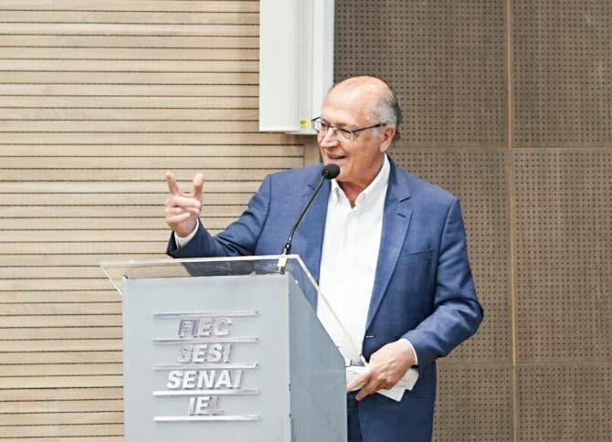 ‘O Ceará tem uma oportunidade fantástica’ com o hidrogênio verde, diz Alckmin
