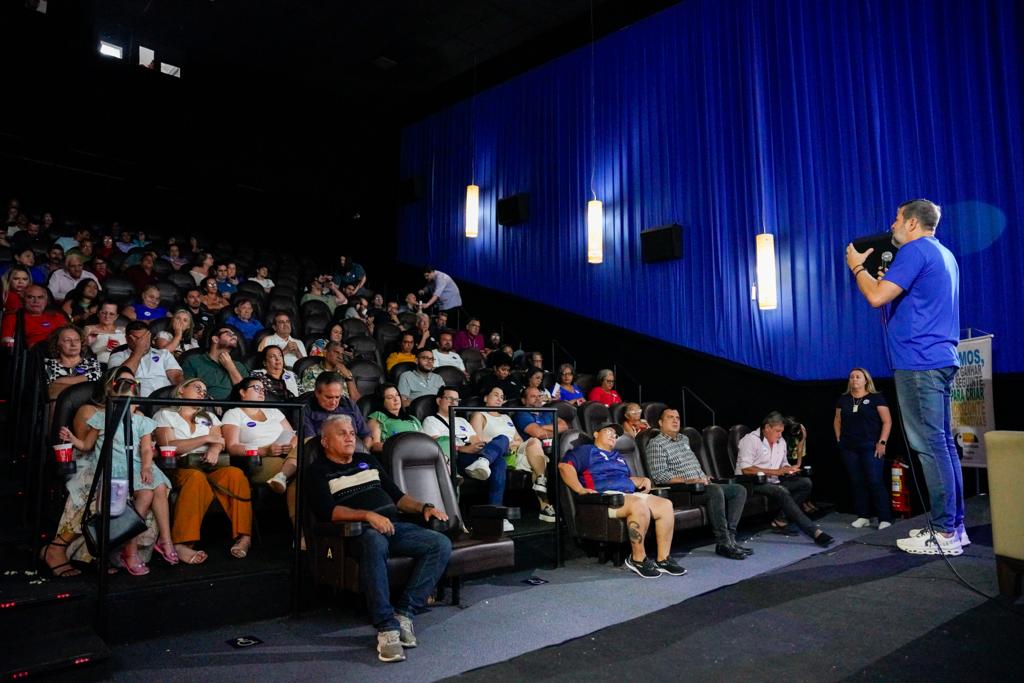 PSDB promove sessão especial no cinema sobre o legado de conquistas e o futuro de esperança
