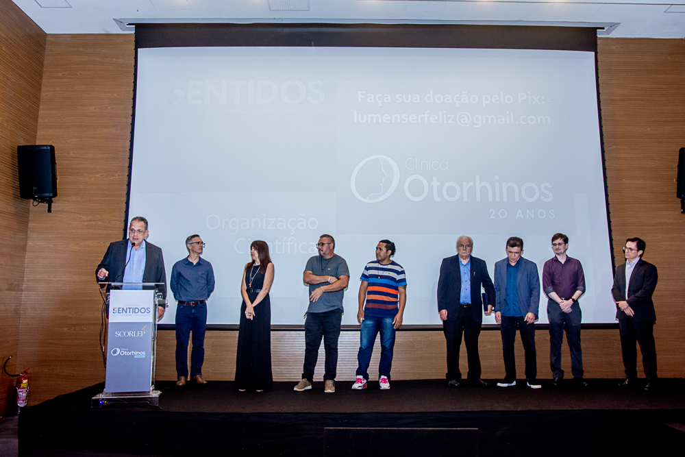 20 Anos Da Clínica Otorhinos Palestra Jornada 5 Sentidos