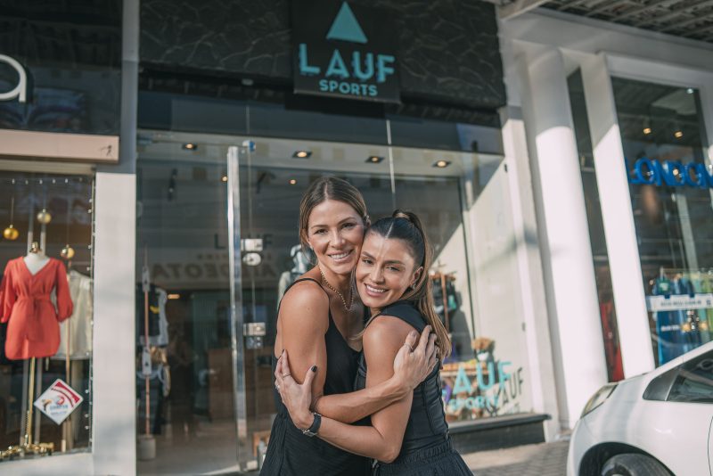 New moment - Juliana Alencar e Bruna Waleska armam cocktail de reabertura da Lauf Sports Fortaleza e apresentam nova coleção da marca
