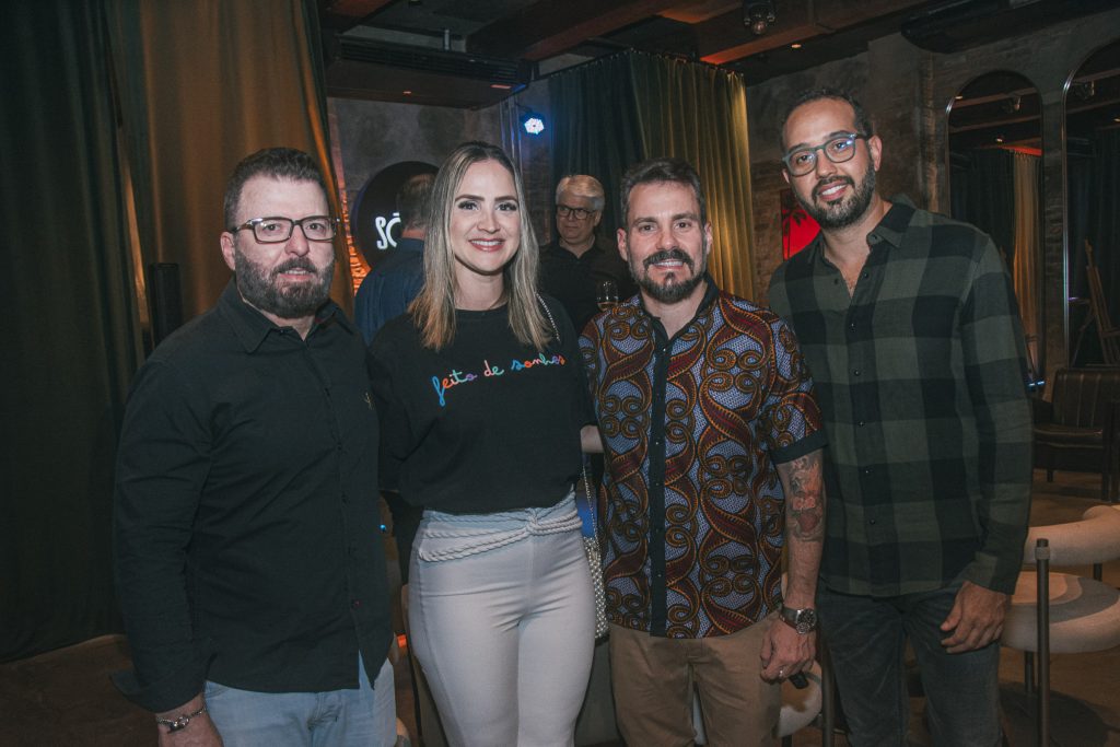 Cesar Lima, Joana Clemente, Miguel Filho E Igor Brito