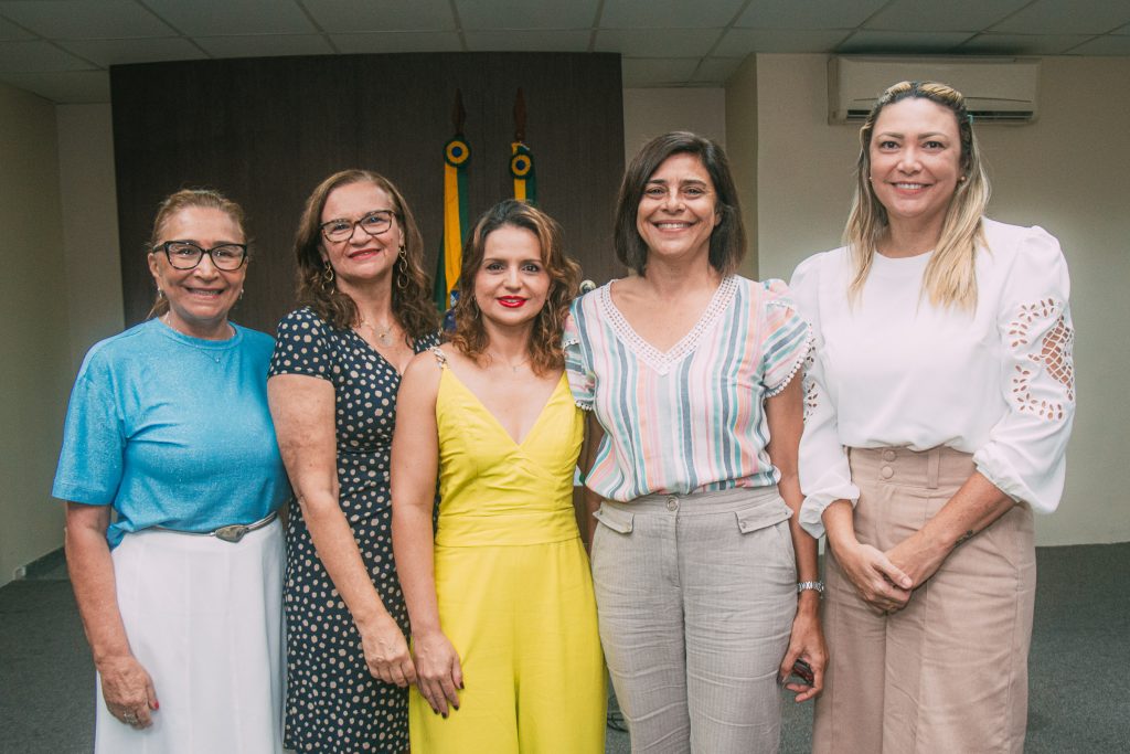 Fatima Feitosa, Tania Pinho, Flavia Vasconcelos, Luiza Martins E Elivane Medeiros