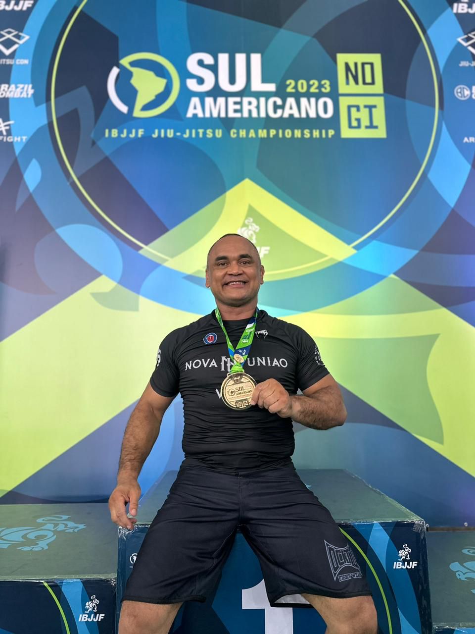 Professor do Grupo AYO é medalhista no Campeonato Sul-Americano de Jiu-Jitsu