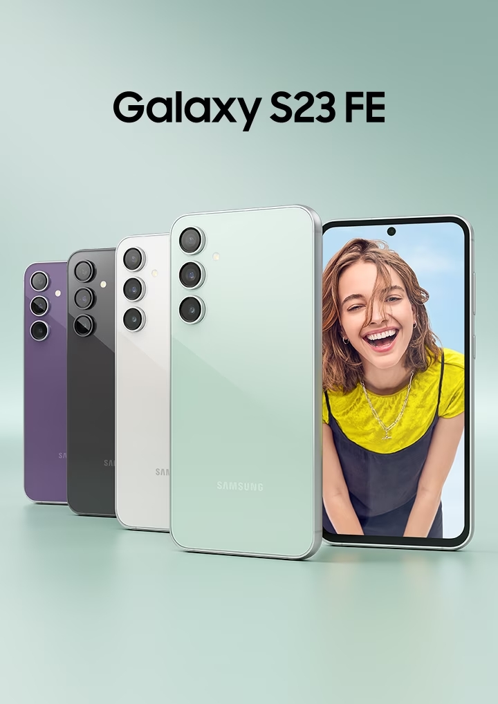 Samsung apresenta Galaxy S23 FE, Galaxy Buds FE, Galaxy SmartTag2 e Galaxy Tab S9 FE no Brasil