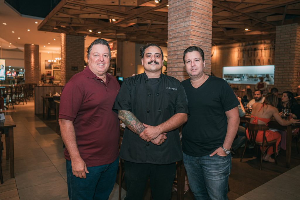 Rodrigo Moreira, Chef Luiz Nigres E Cid Moreira