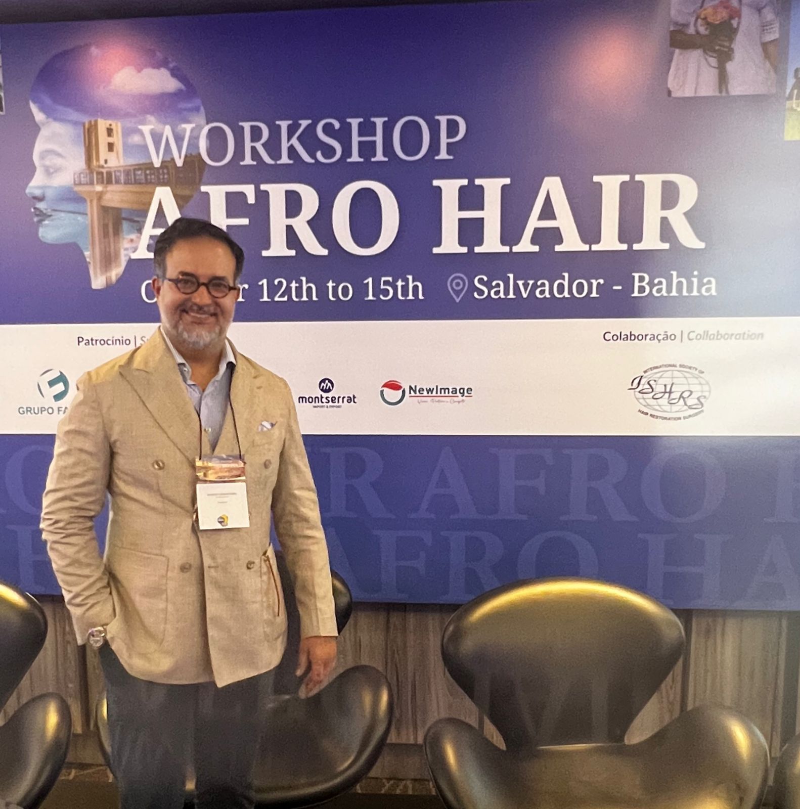 Dr. Márcio Crisóstomo participa de importante workshop internacional de transplante capilar em Salvador (BA)