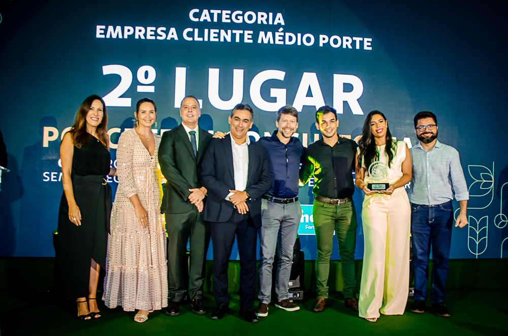 2º Lugar Categoria Empresa Cliente Médio Porte Poncetech Consultoria