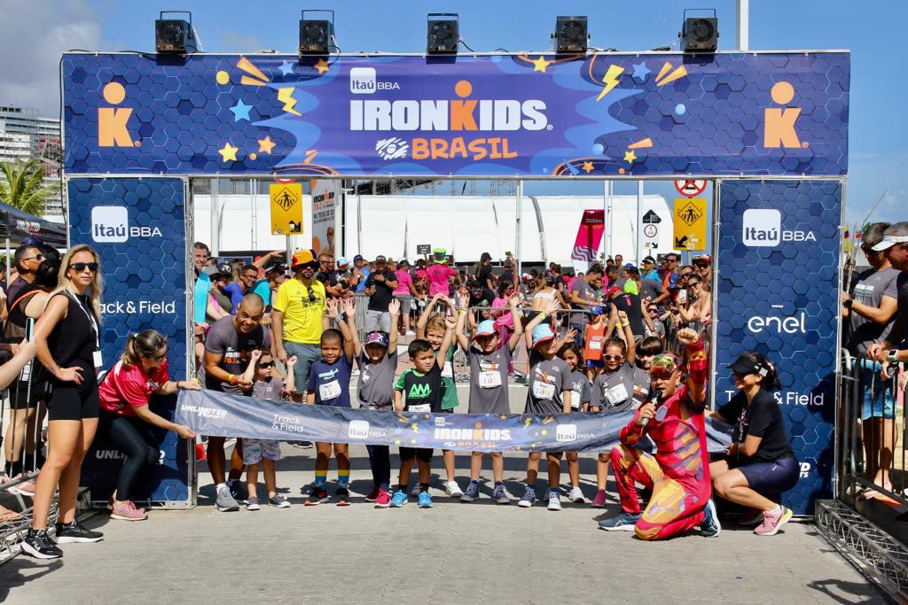 Itaú BBA IRONKIDS Brasil reunirá cerca de 200 crianças no sábado (18)