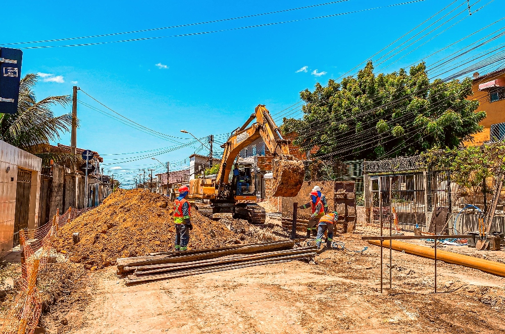 Ambiental Ceará faz a ampliação da rede coletora na região do bairro Mondubim