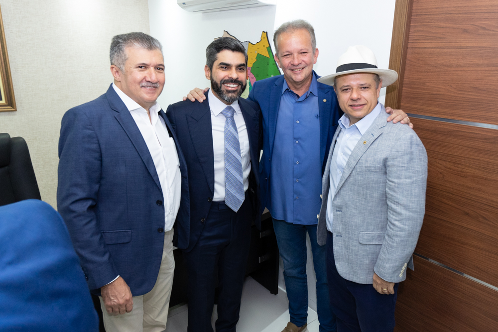 Antônio Henrique, Queiroz Neto, André Figueiredo E Claúdio Pinho
