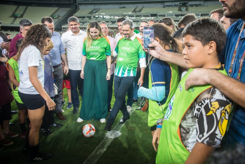 COM INAUGURAÇÃO DE MELHORIAS - Governo do Ceará realiza solenidade em comemoração aos 50 anos da Arena Castelão