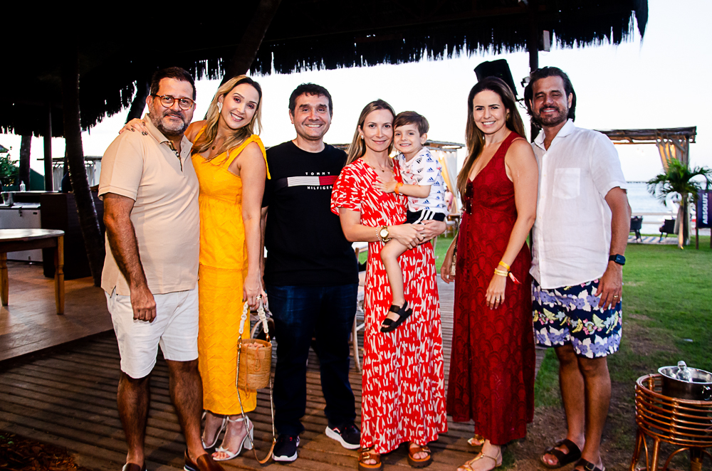 Carlo Bastos, Thalita Bulhões, Marcelo Alves, Christyane E João Paiva, Claúdia Miranda E André Luiz