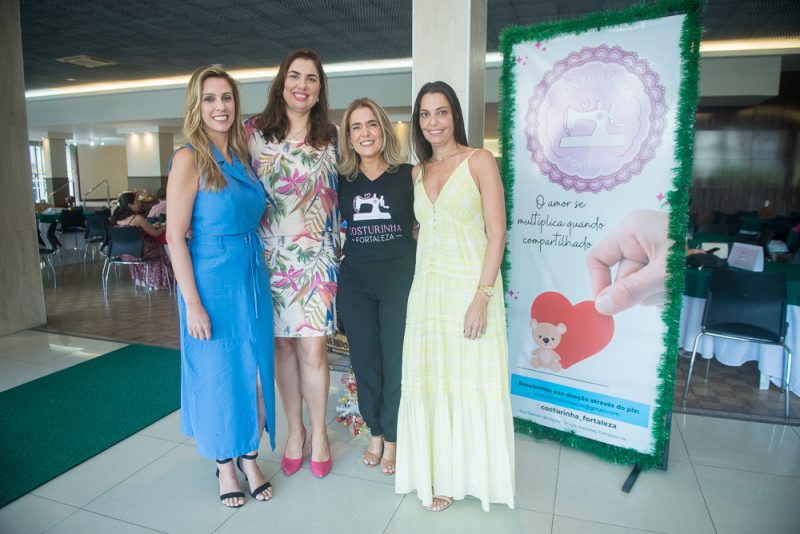 Solidariedade - Voluntárias do grupo Costurinha Fortaleza realizam chá da tarde e bazar beneficente no Círculo Militar