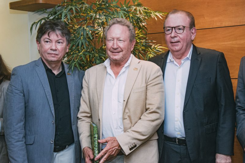 ENCONTRO NA FIEC - Andrew Forrest apresenta projeto da usina de Hidrogênio Verde da Fortescue no Pecém