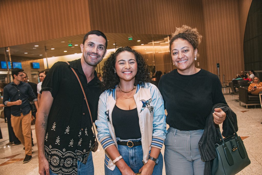 Ednardo Chagas, Natane Ribeiro E Michele Ribeiro