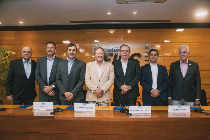 Fernando Cirino, Luis Viga, Andrew Forrest, Ricardo Cavalcante, Agustin Pichot E Carlos Prado