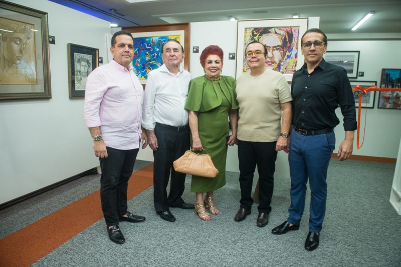 ENCONTRO COM A ARTE - Alessandro e Germano Belchior lançam mostra coletiva de obras de arte do projeto Amigos em Ação