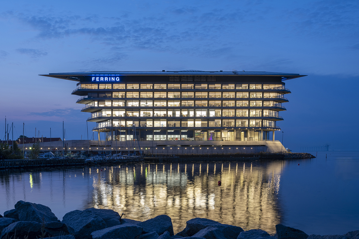 Efeitos de light design em uma arquitetura “flutuante” na Dinamarca