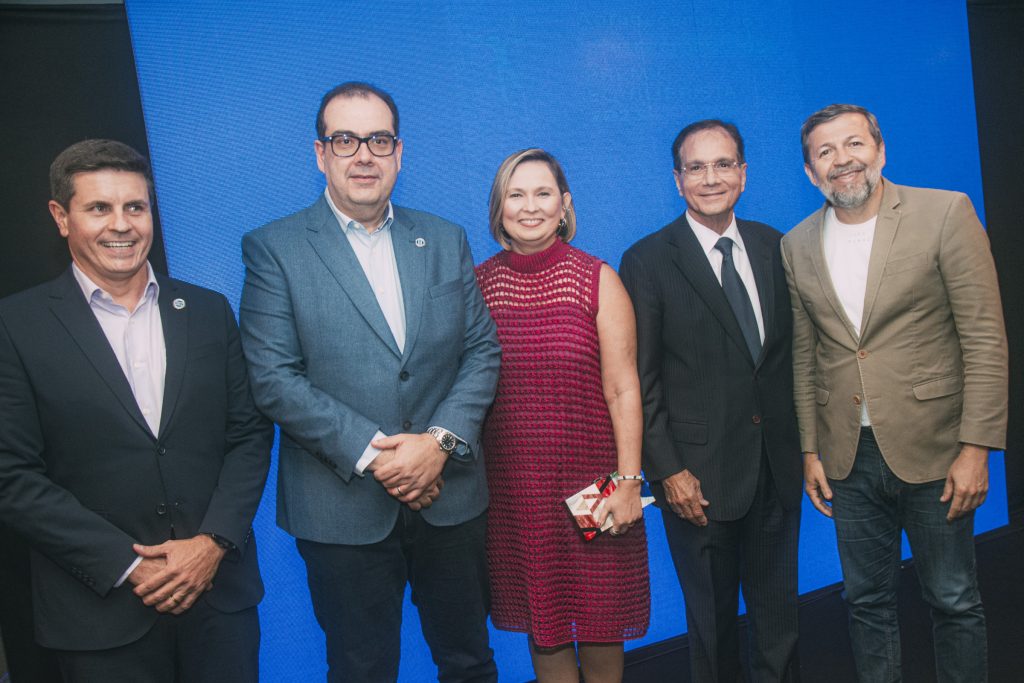 Ives Castelo Branco, Delano Macedo, Renata Santiago, Beto Studart E Elcio Batista