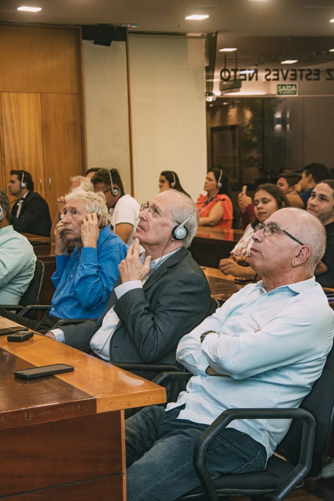 
				José Ocelo, Jorge Lima e Constanino Frate 
				