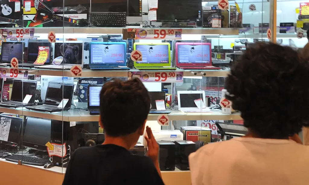 Loja, Black Friday, Eletrônicos, Computadores Foto Agência Brasil