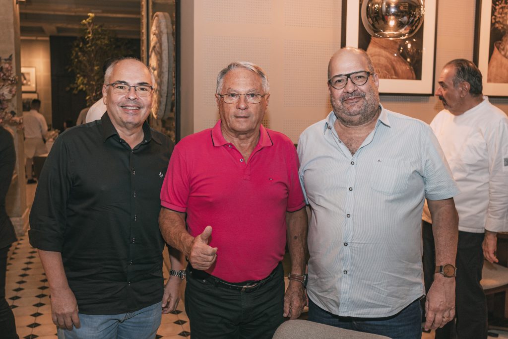 Luciano Ramos, Giovani Manfredine E Marcilio Adjadre