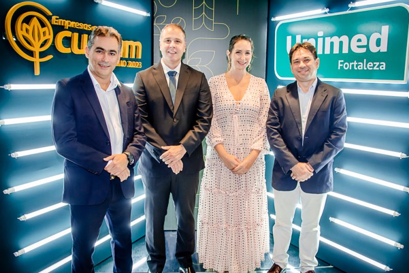 Reconhecimento - Unimed Fortaleza realiza entrega do Prêmio Empresas que Cuidam em solenidade no BS Design