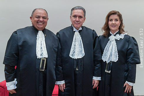 Teodoro Silva Santos, Afrânio Vilela e Daniela Teixeira tomam posse como ministros do STJ