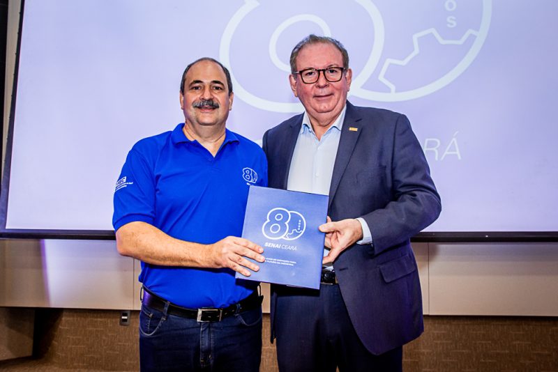 Reconhecimento - Cerimônia na Casa da Indústria marca os 80 anos de atividades do SENAI Ceará