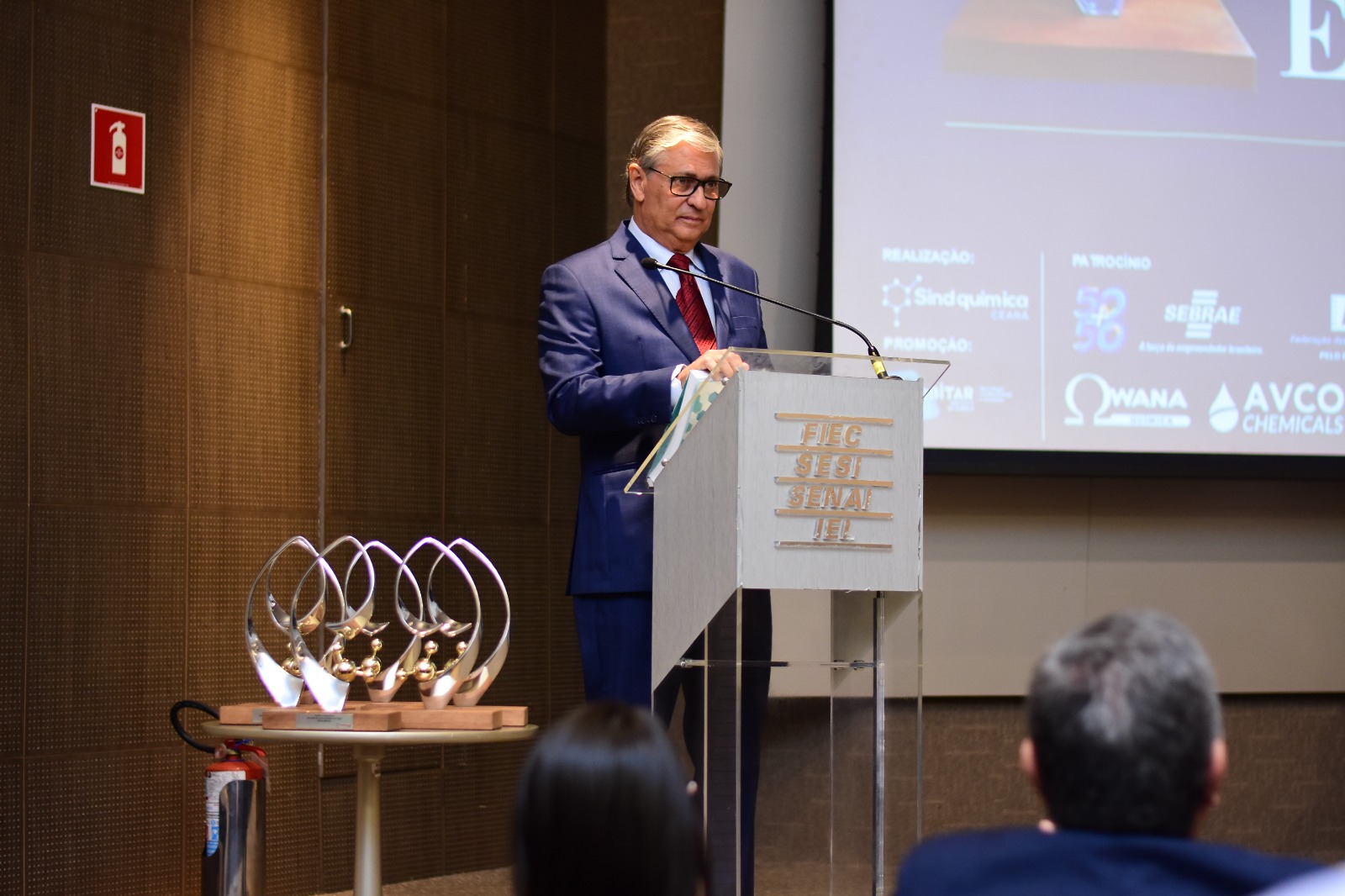 Setor químico do Ceará celebra resultados com encontro anual e entrega do Troféu 4 Elementos Setor químico do Ceará celebra resultados com encontro anual e entrega do Troféu 4 Elementos
