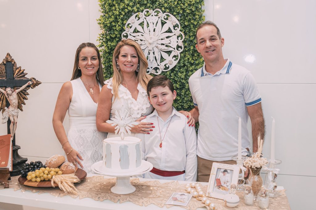 Raquel Vasconcelos, Tatiana Luna, Erick Vasconcelos E Rodrigo Luna
