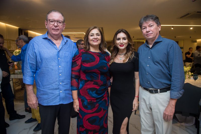 Ricardo, Rosângela Cavalcante, Jaque Maia E Edgar Gadelha