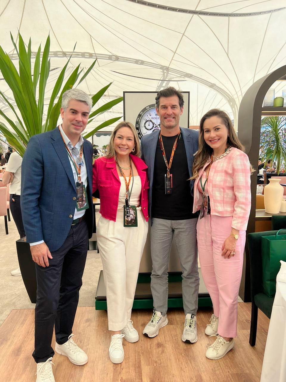 Talyzie e Talynie Mihaliuc marcam presença no Fórmula 1 Rolex Grande Prêmio de São Paulo 2023