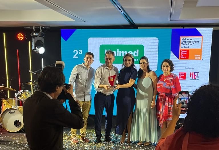 Unimed Fortaleza é a segunda melhor empresa para se trabalhar no Ceará no ranking GPTW 2023