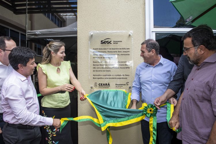Com Onélia Santana e Luiz Gastão, Restaurante Sesc Joaquim Távora é inaugurado na sede da SPS