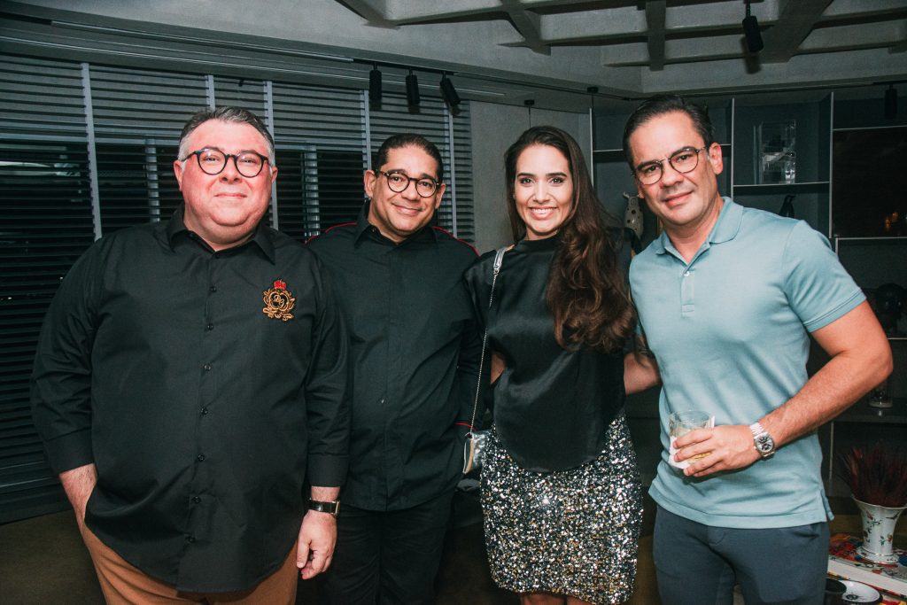Andre Monte, Alexandre Pita, Ticiana Sanford E Andre Viana