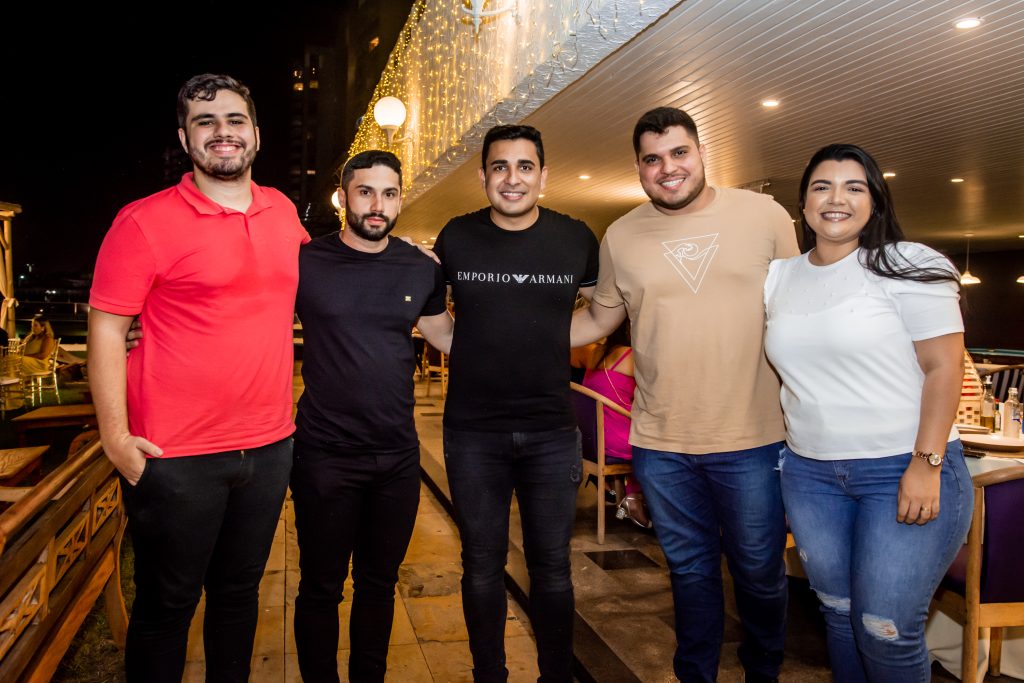 Davi Sacramento, Roniery Aguiar, Victor Feitosa, André Pinho E Yana Soares