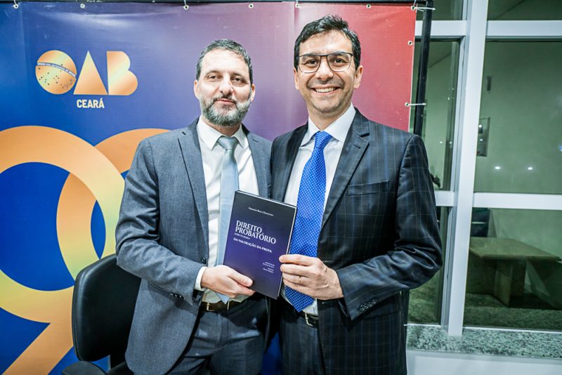 Lançamento - Desembargador Fernando Braga lança livro sobre “Direito Probatório” e profere palestra sobre o tema, na OAB