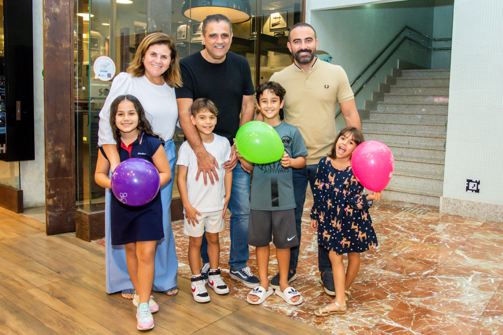 Islane, André, Reno, Sara, Reno, Miguel E Mariah Verçosa