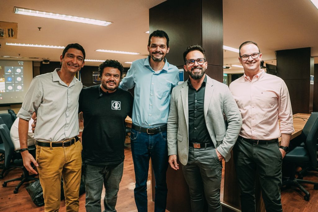 Marcio Alcantara, Alexandre Maciel, Junior Rodrigues, Joao Crisostomo E Anibal Gondim