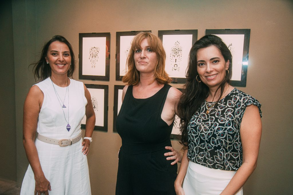 Michele Fernandes, Anne Brunet E Ana Carolina Moura