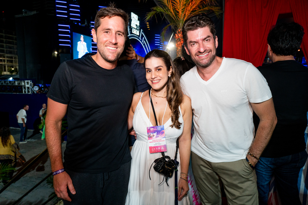 Rodrigo Frota, Vanessa Melo E Paulo Benevides