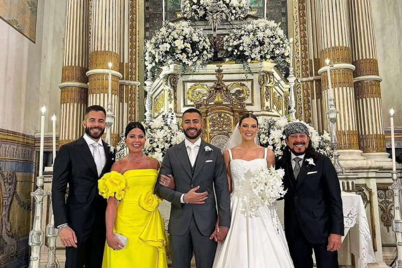 Just married - Filho de Bell Marques, Rafa Marques se casa com Pati Guerra com festão em Salvador