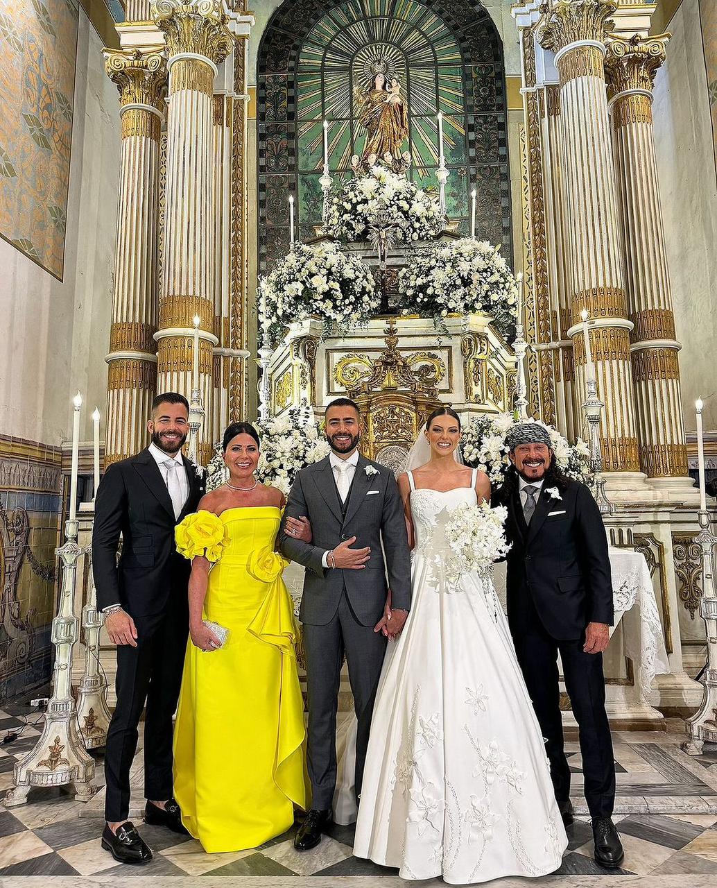 Filho de Bell Marques, Rafa Marques se casa com Pati Guerra com festão em Salvador