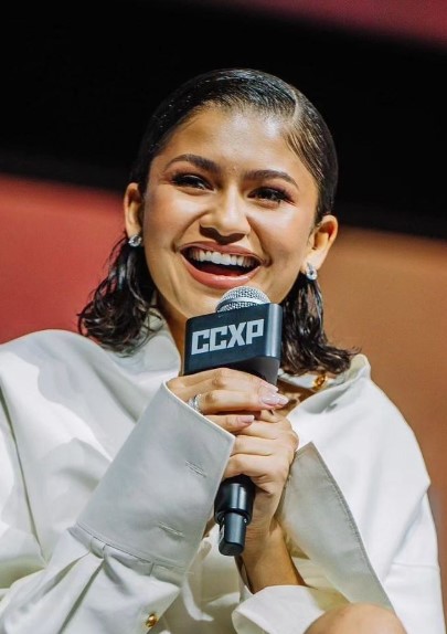 Zendaya usa joias Bulgari na CCXP, em São Paulo