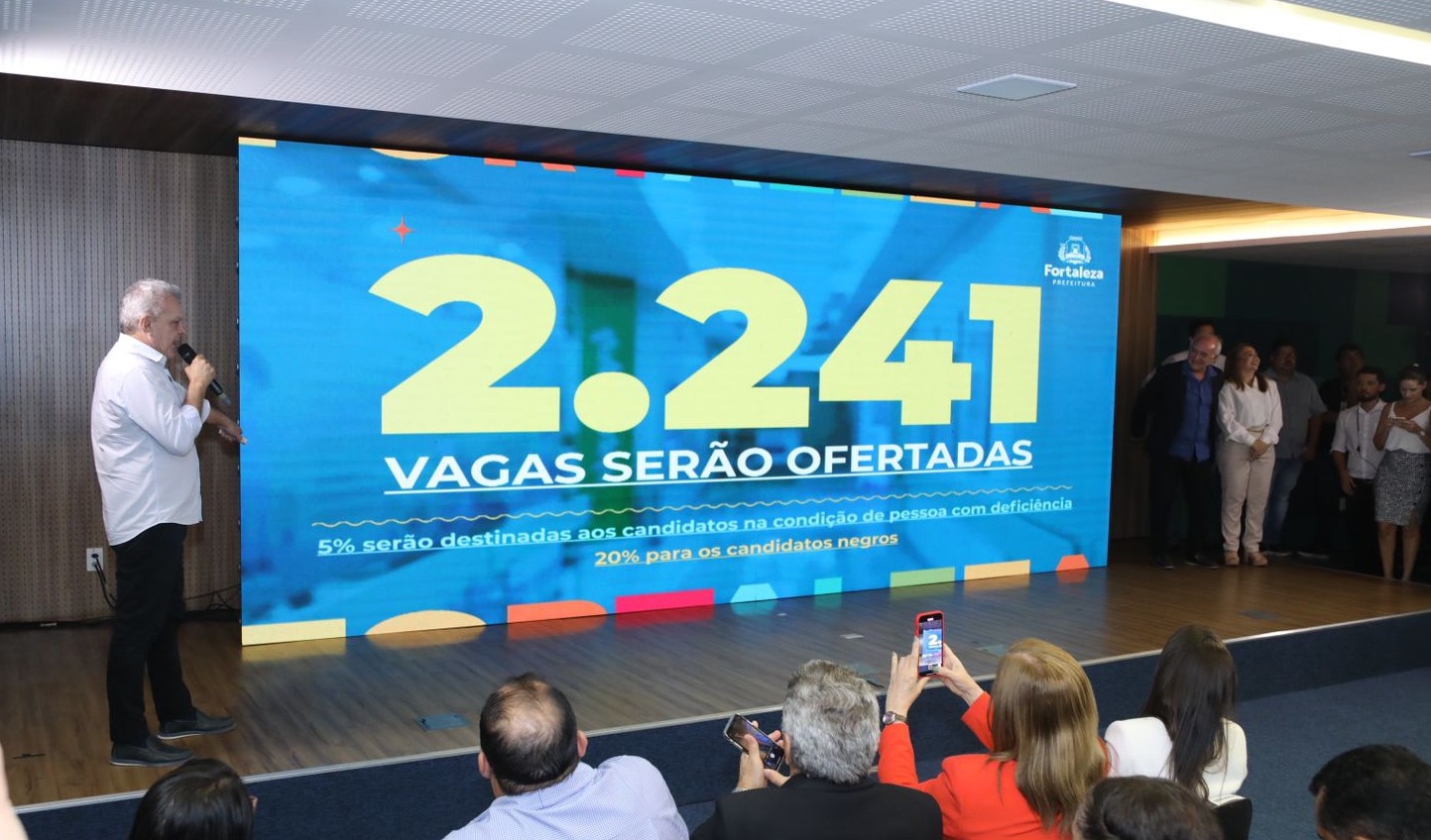Sarto lança o maior concurso público para área da saúde de Fortaleza