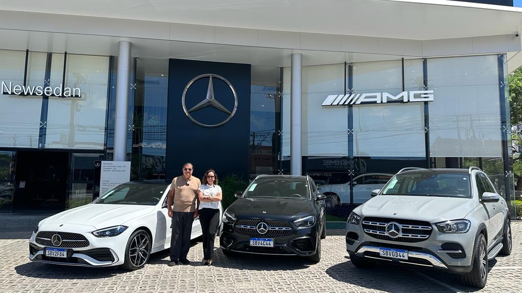 Newsedan lança GLC 300 e apresenta outros modelos da linha 2024 pronta para test-drive